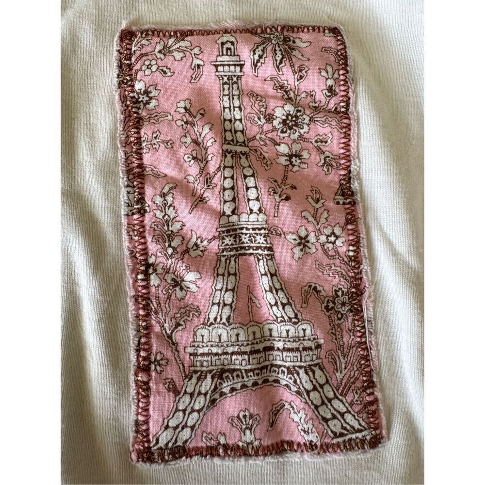 Carters baby girl Paris France Eiffel tower 6 month one piece short sleeve trave